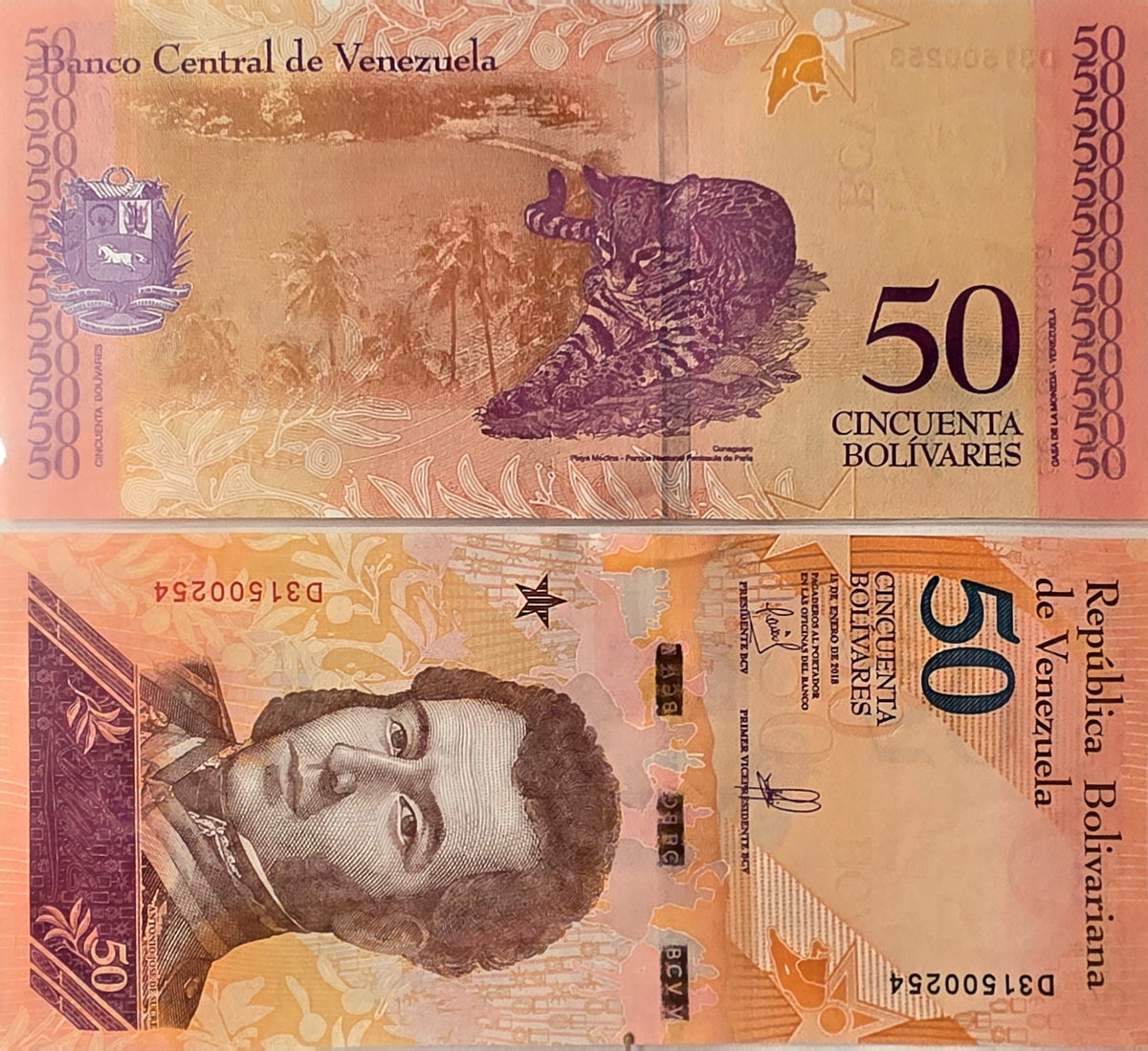Venezuela 50 Bolivares