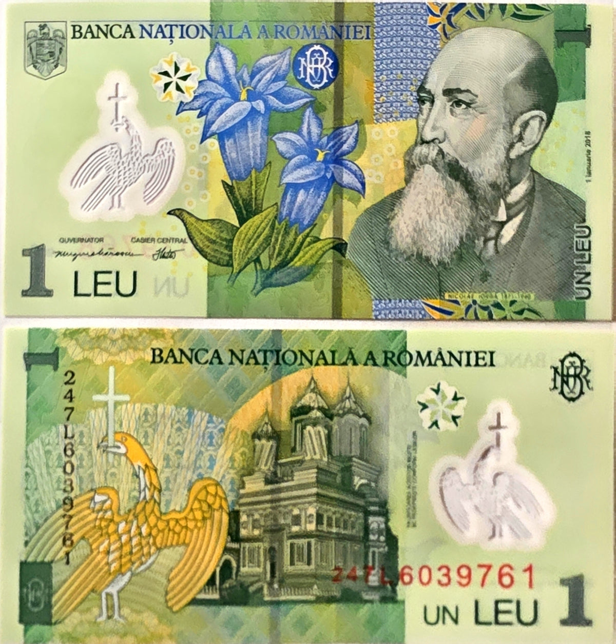 Romania 1 Leu unc/au