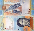 Venezuela 2 Bolivares unc/au