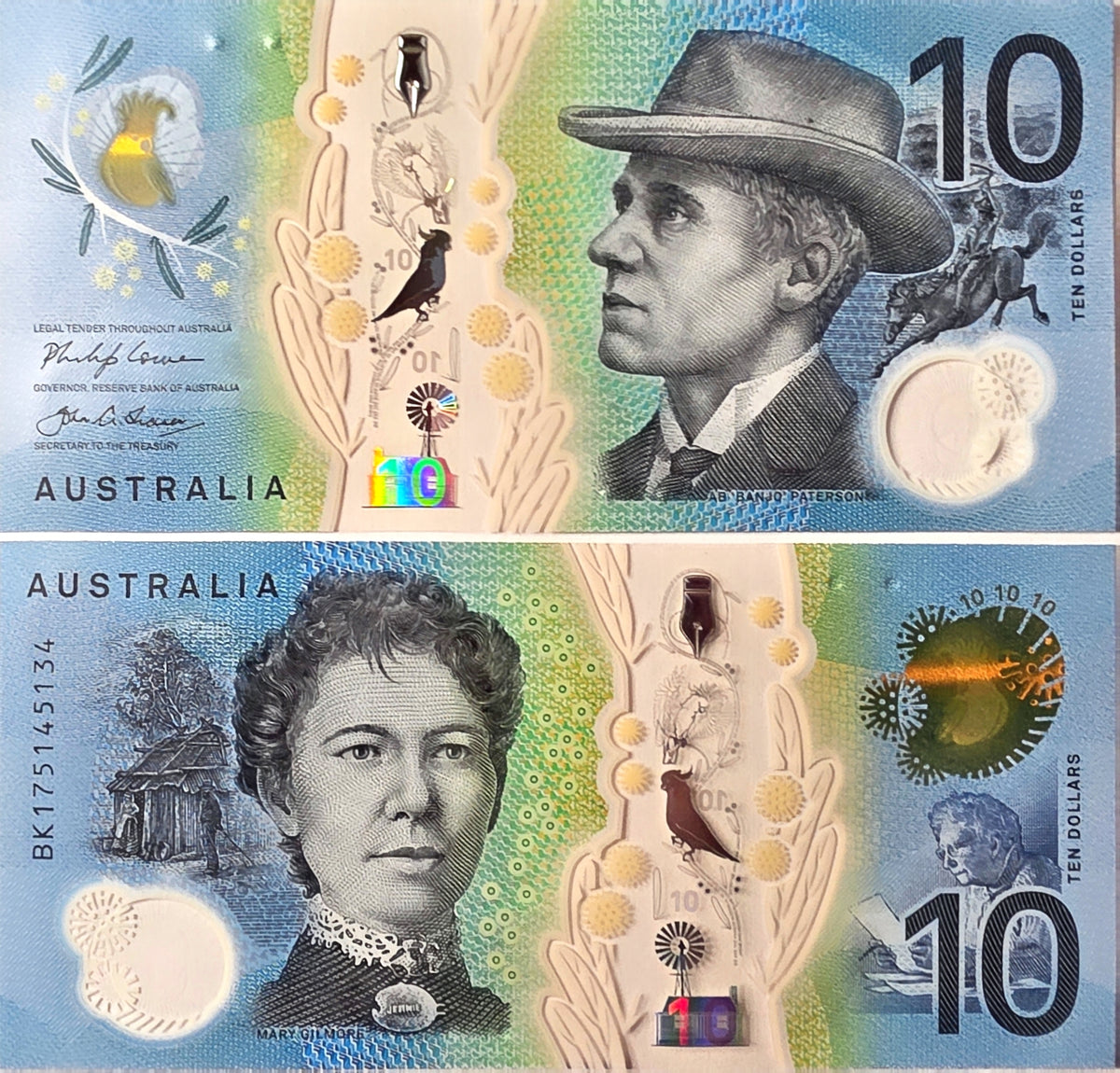 Australia $10 2017 unc/au
