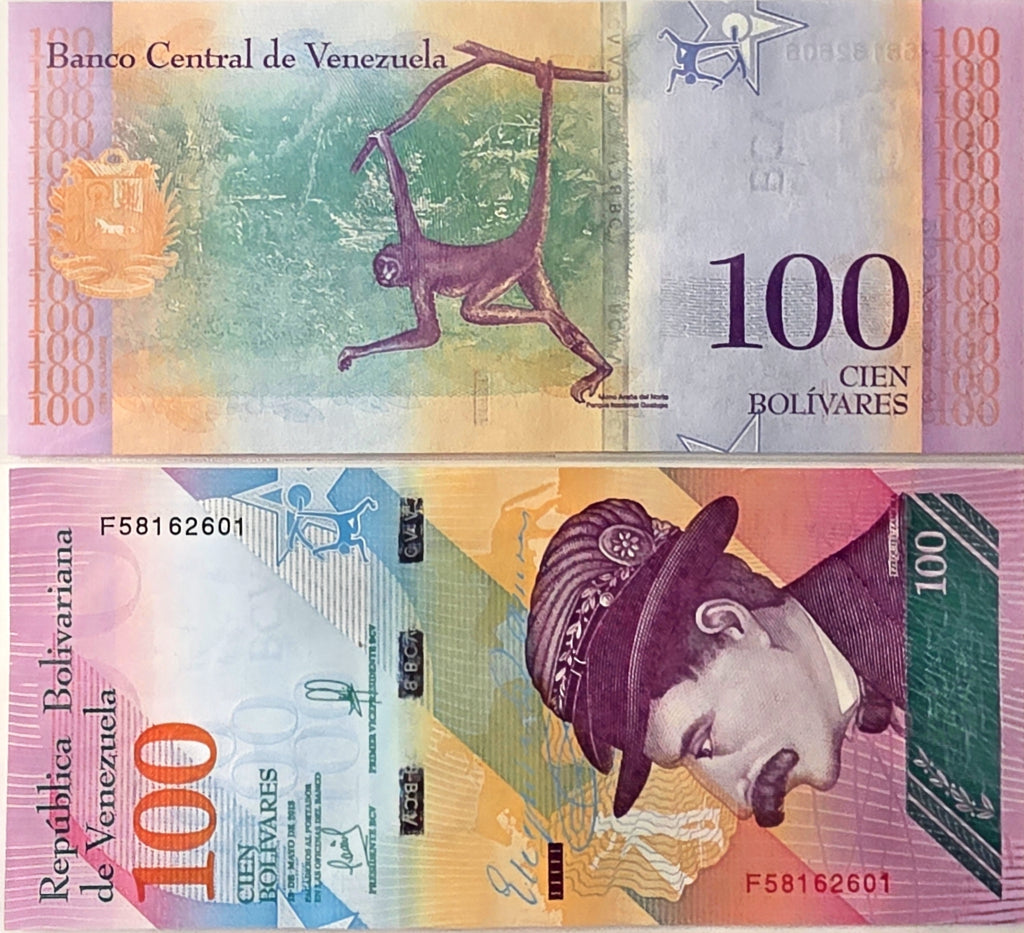 Venezuela 100 Bolivares unc/au
