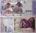 Venezuela 1000 Bolivares unc/au